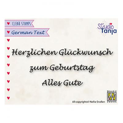 Nellie's Choice Clear Stamps - Geburtstagsgrüße